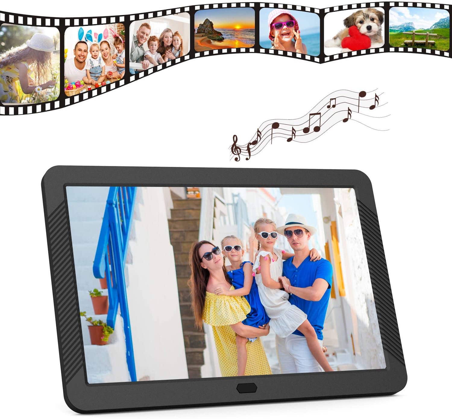 MELCAM Digital Photo Frame 10 Inch 1920×1080 Motion Sensor 169 IPS