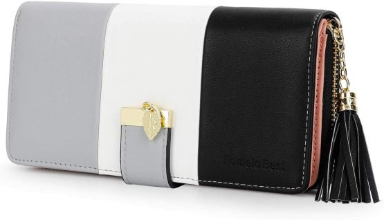 Ladies Purse, Women's Wallet with Multiple Card Slots and Roomy Compartment