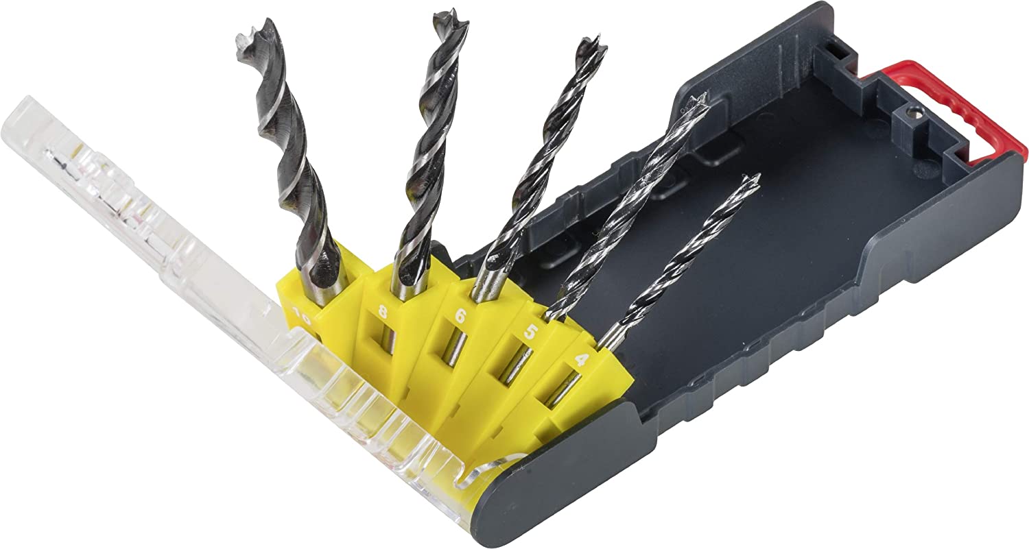 kwb 109156 Power-Box Set, 3 Drill Cassettes in Advantage Pack, Metal Drill, Wood Drill and Stone Drill with 5 Drills Each - Image 4