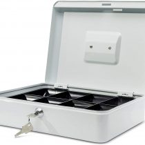 Maul 30 x 24.5 x 9 cm Cash Box 4 - White