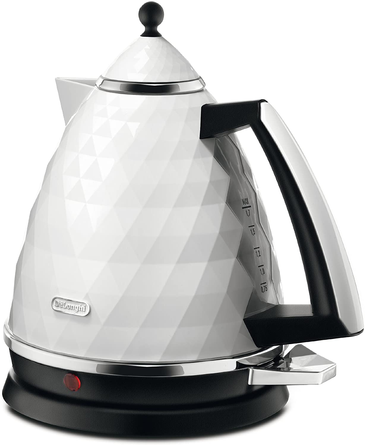De'Longhi De'Longhi Brillante KBJ3001W Kettle, White, 1.7 Litres