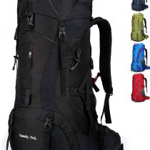 Doshwin 70L Large Backpack Camping Trekking Hiking Travel Rucksack for Women Men (with Rain Cover)