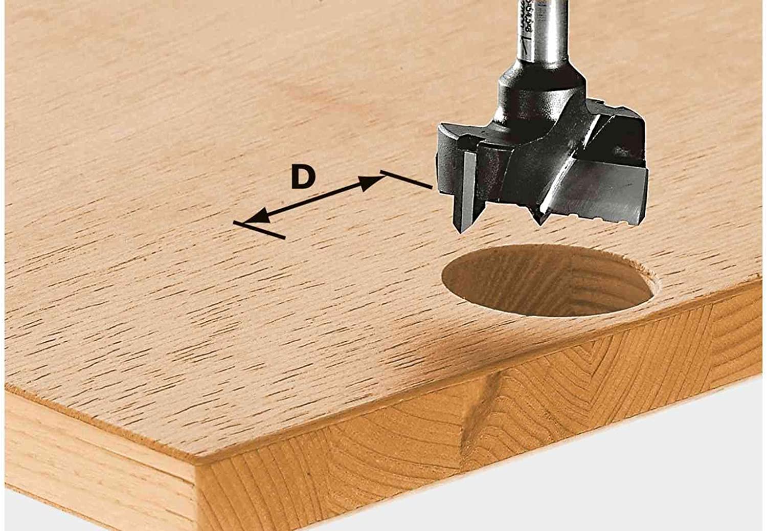 Festool 491077 Euro-HInge Boring Bit HW 35 mm, multicoloured - Image 2