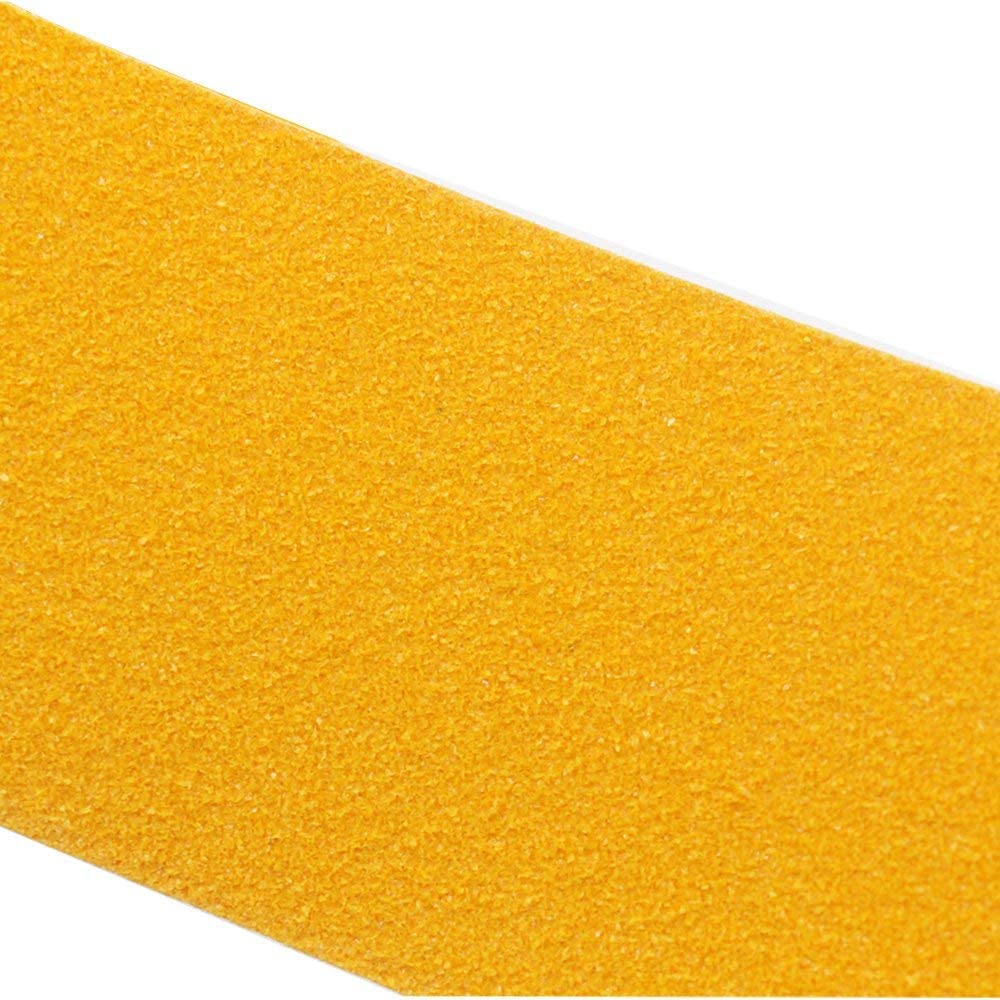 Gebildet Adhesive Anti-Slip Safety Tape, Skid Tape Roll, High Traction Strong Grip Abrasive, Use Indoor and Outdoor (5cm x 10m, Yellow) - Image 3