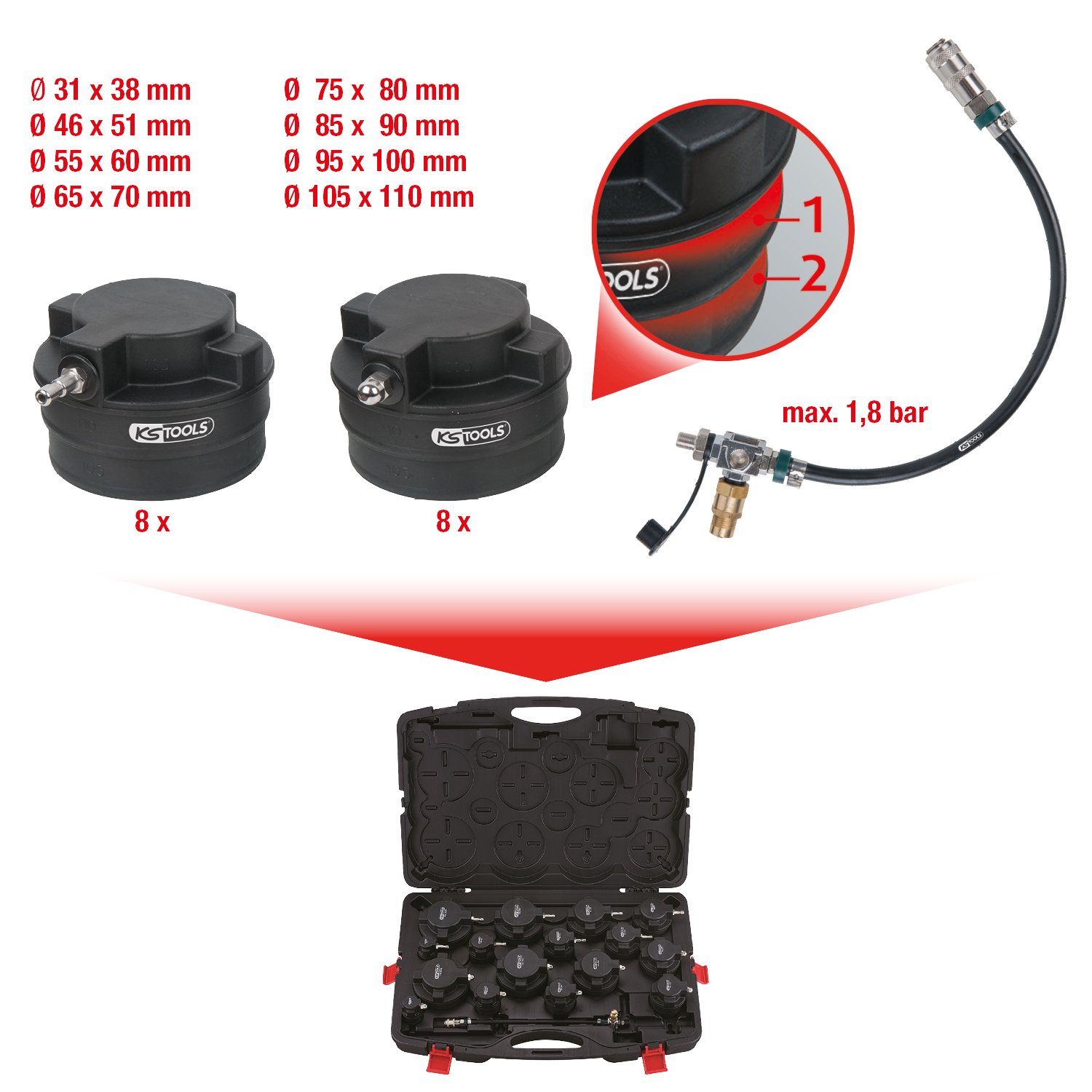 turbo Air System Test Kit, Colour, Size - Image 2