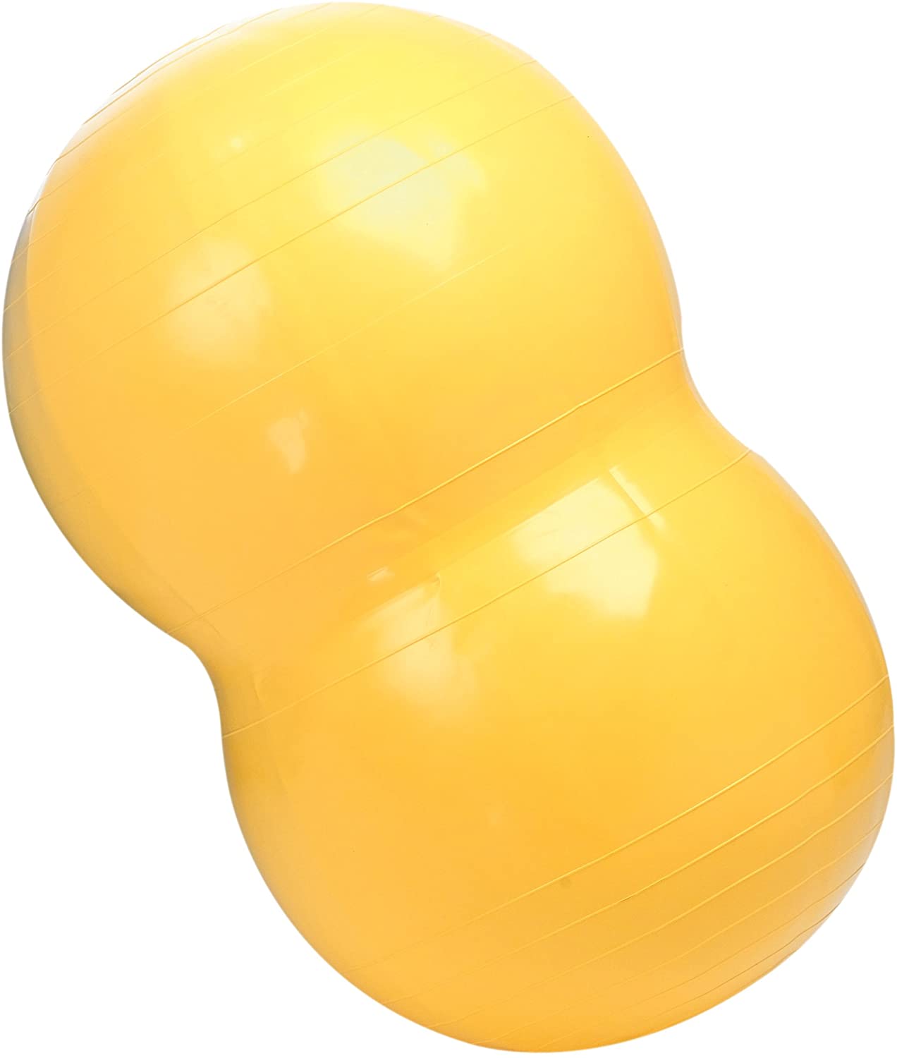 NRS Healthcare Inflatable Physio-Roll, 55 cm (21.5 inch) Diameter, Yellow, 55 cm (21.5-inch) Diameter
