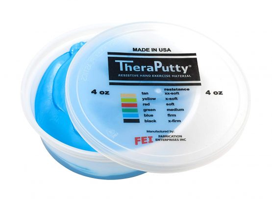 Cando 10-0908 TheraPutty - Therapeutic modelling clay - 113 g - blue (strong)