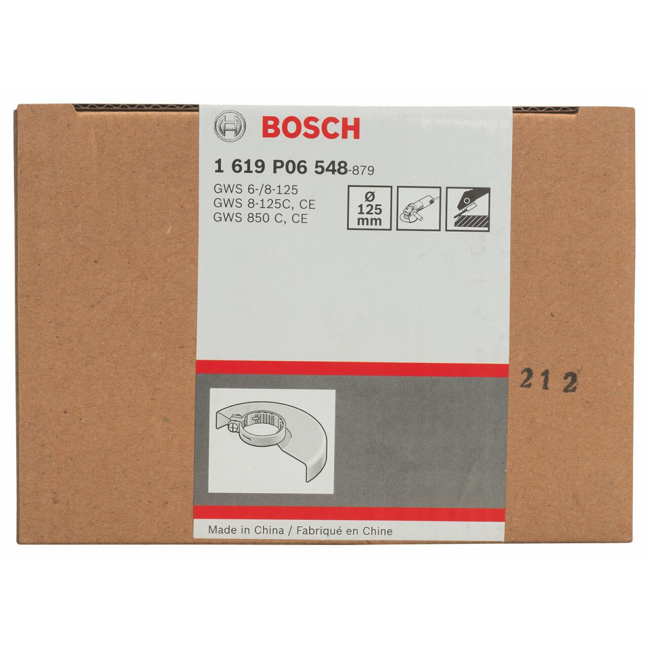 Bosch Professional Protective Guard Without Cover (diameter 125 mm, Accessories Angle Grinders), Multicolor, 125mm - Image 2