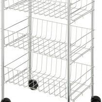 Wenko "Florence Household/Bathroom Trolley, Silver