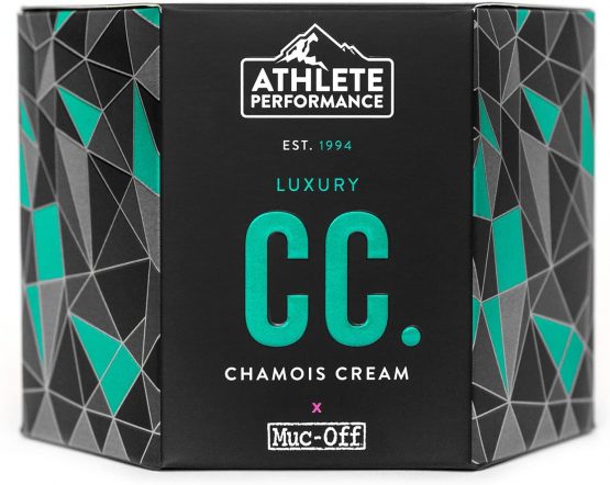 Muc-Off 20148US Athlete Performance Luxury Chamois Cream, 250 Millilitres - Antibacterial, Anti-Chafing Moisturiser - Formulated For Athletes