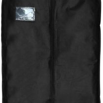HANGERWORLD 40 Inch Black Breathable Suit Cover Carrier Protector Travel Bag with Handles