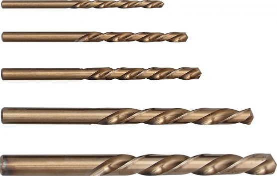 BGS 2731 | Drill Set | left cutting | 5 pcs. - Image 2