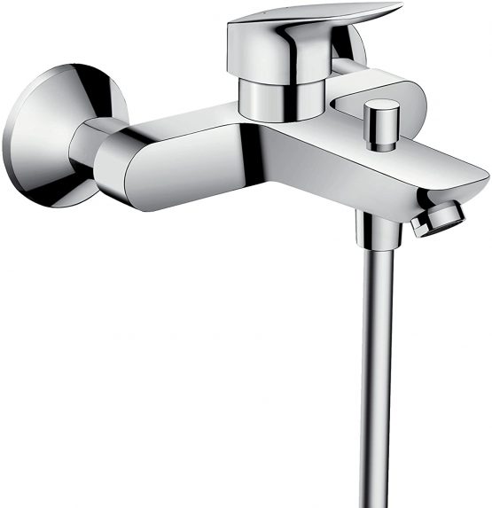 hansgrohe Logis bath and shower mixer, chrome
