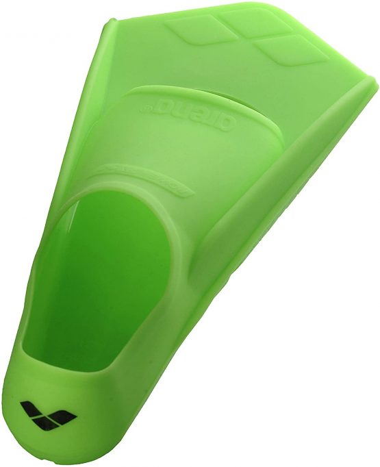 Arena Power Swimming Fin-Acid Lime/Black, Size 35-36 - Image 2