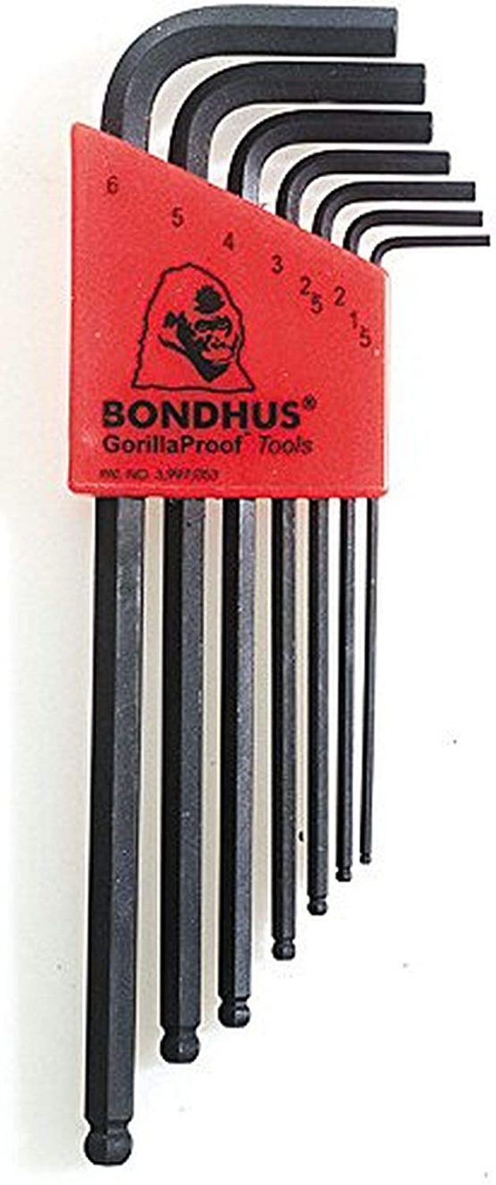 Bondhus 10992 BLX7MM Ballwrench Set 1.5mm-6mm - Image 3