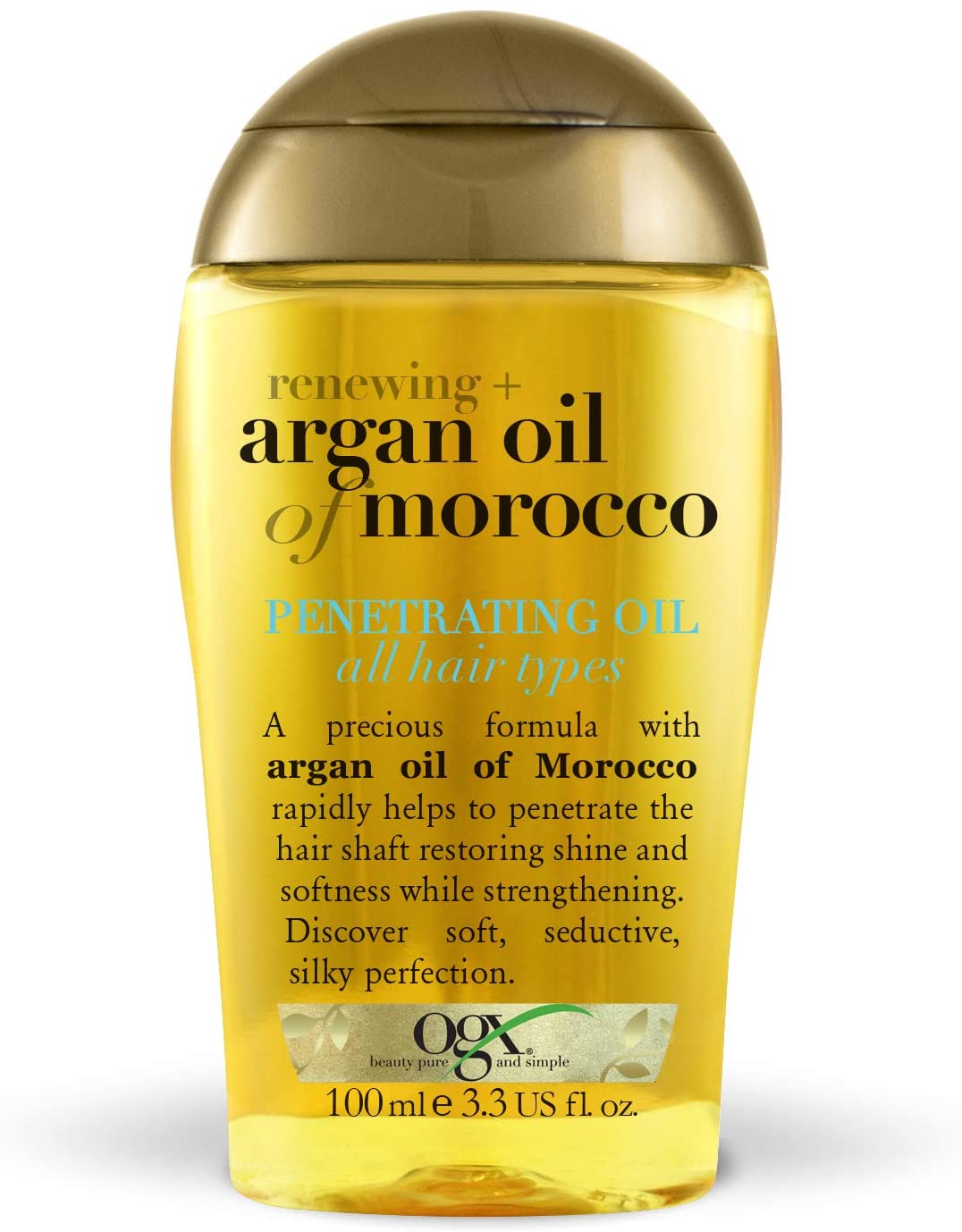 OGX Argan Oil of Morocco Extra Penetrating Hair Oil for Dry and Damaged Hair Intense Hydration and Frizz Control