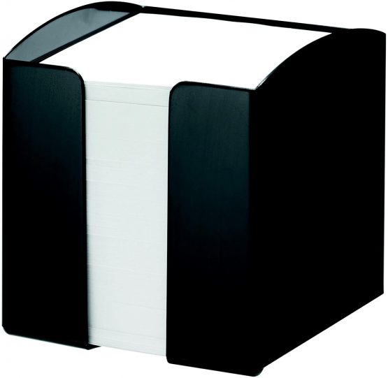 Durable Vivid Noteholder Plastic for Notes 90x90mm Black Ref 1701682060