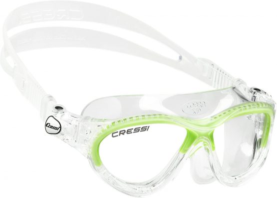 Cressi Cobra Kid - Premium Swim Goggle Kid's Mask 7/15 Years Kids - Made in Italy