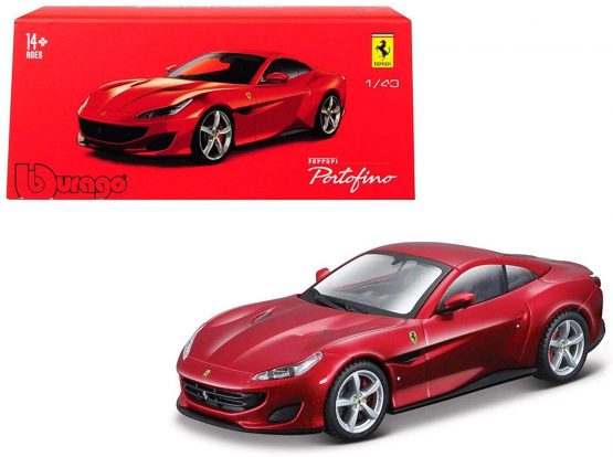 Bburago 15636909 1:43 Ferrari Signature Portofino, Red - Image 2
