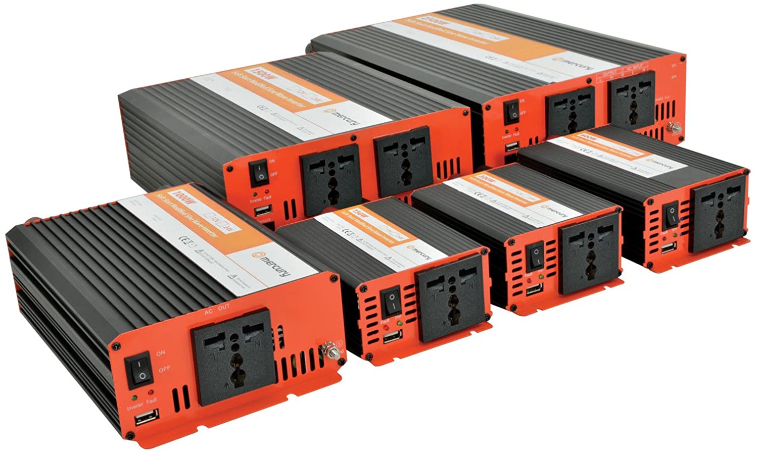 Mercury, Black/Orange, 12Vdc 150W - Image 3
