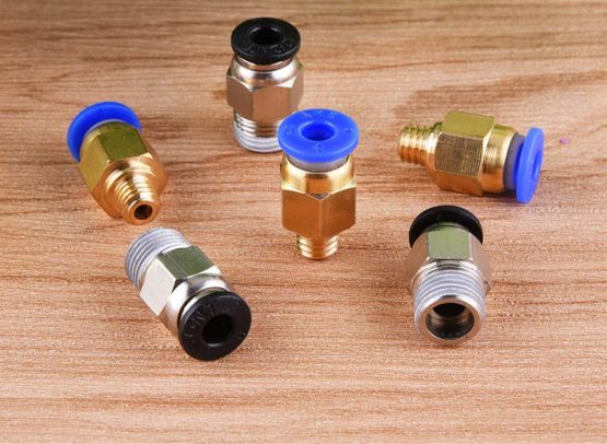 3Dman PC4-M6 Pneumatic Fitting Push to Connect + PC4-M10 Straight Quick in Fitting for 3D Printer Bowden Extruders -20pcs - Image 4