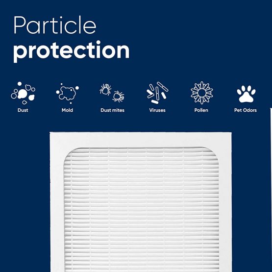 Blueair Particle Filter For Classic 405 Air Purifier | HEPASilent Technology Removes Pollen, Dust, Pet Dander, Mould, Bacteria and Viruses - Image 2