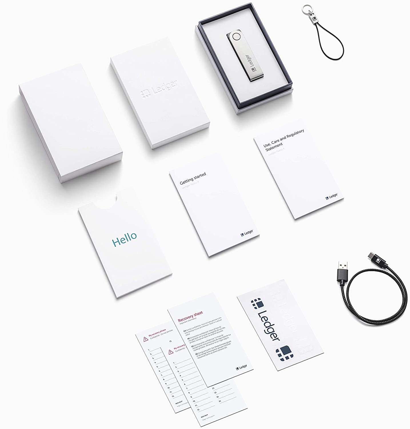 Ledger Nano X crypto wallet signer - Securely manage all your crypto assets with this Bluetooth enabled classic - Onyx Black - Image 3