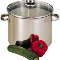 Baumalu - 342653 - Stainless Steel Stockpot with glaslid 26 cm 11 Liter