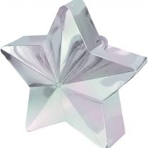 Amscan 117800-15 - Iridescent Star Balloon Weight - 150g