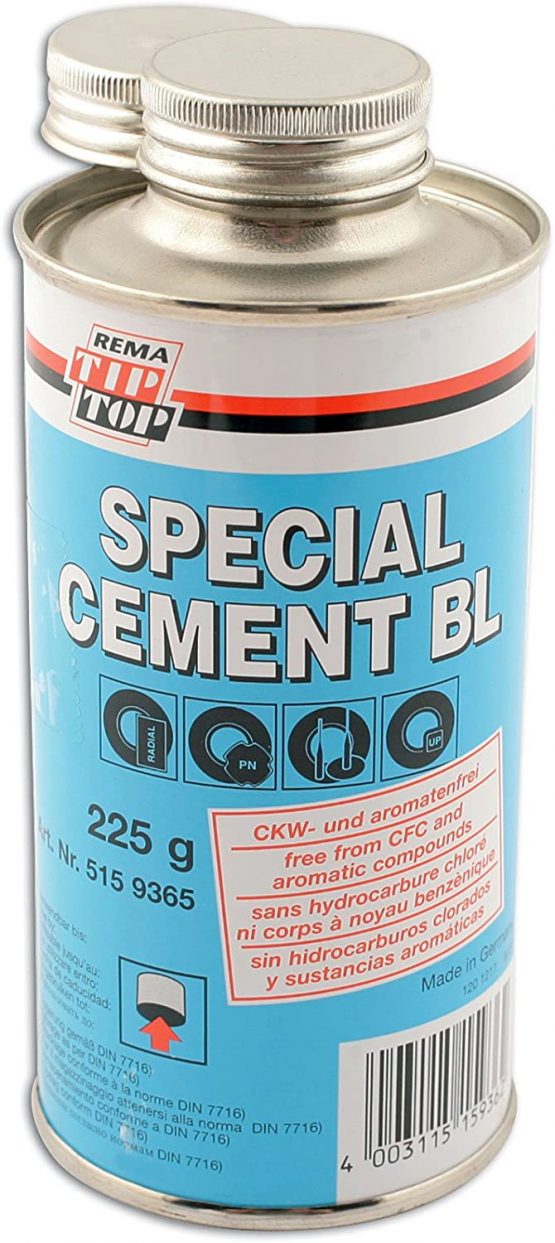 Connect 35095 Blue Cement for Tyre Patches 200gm Can 1pc