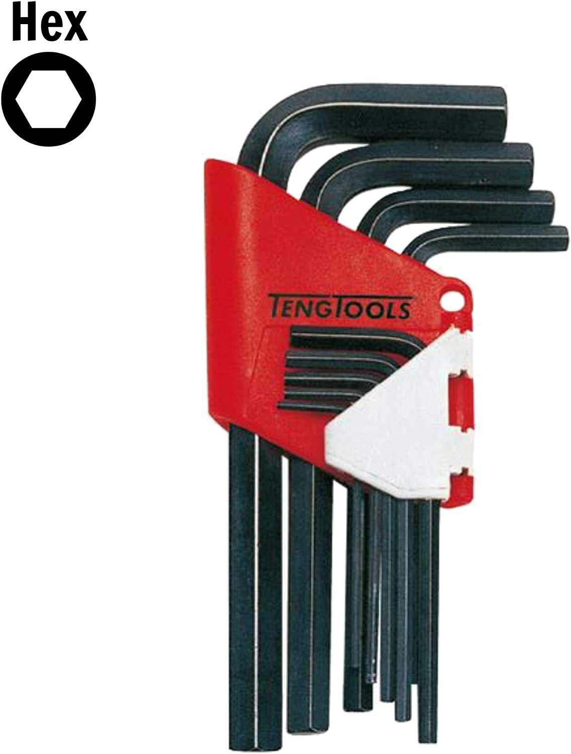 Teng 1479MMR 1.5-10mm 9 Metric Hex Key Set, Colourful - Image 2