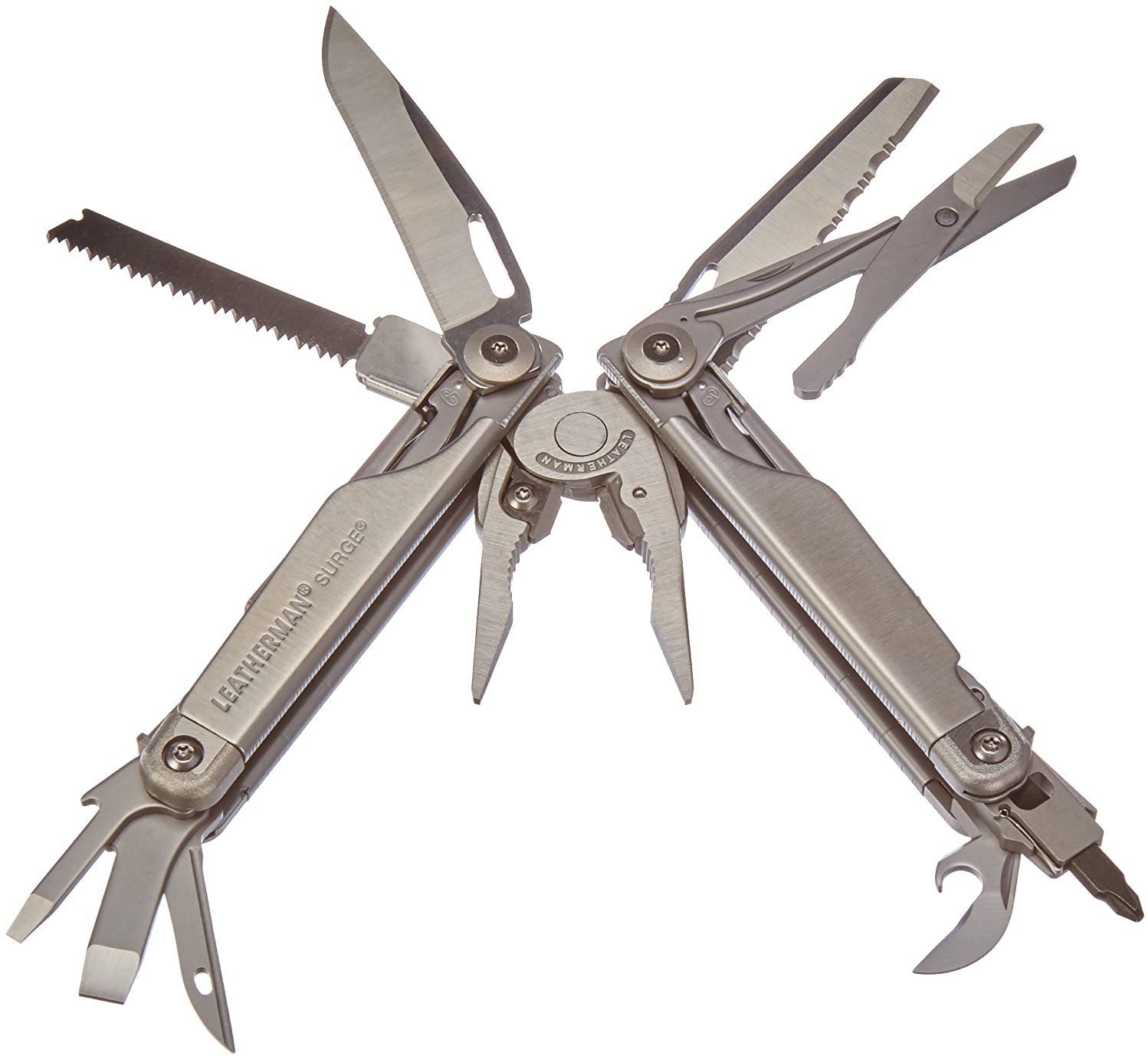 Leatherman Surge Multi-Tool - 21 Heavy-Duty Tools with Blades, Stainless Steel - Image 4
