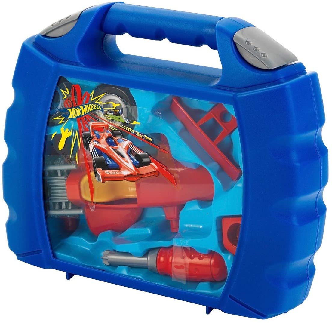 Theo Klein 8013 - Hot Wheels Grand Prix Case, Multi - Colored - Image 3