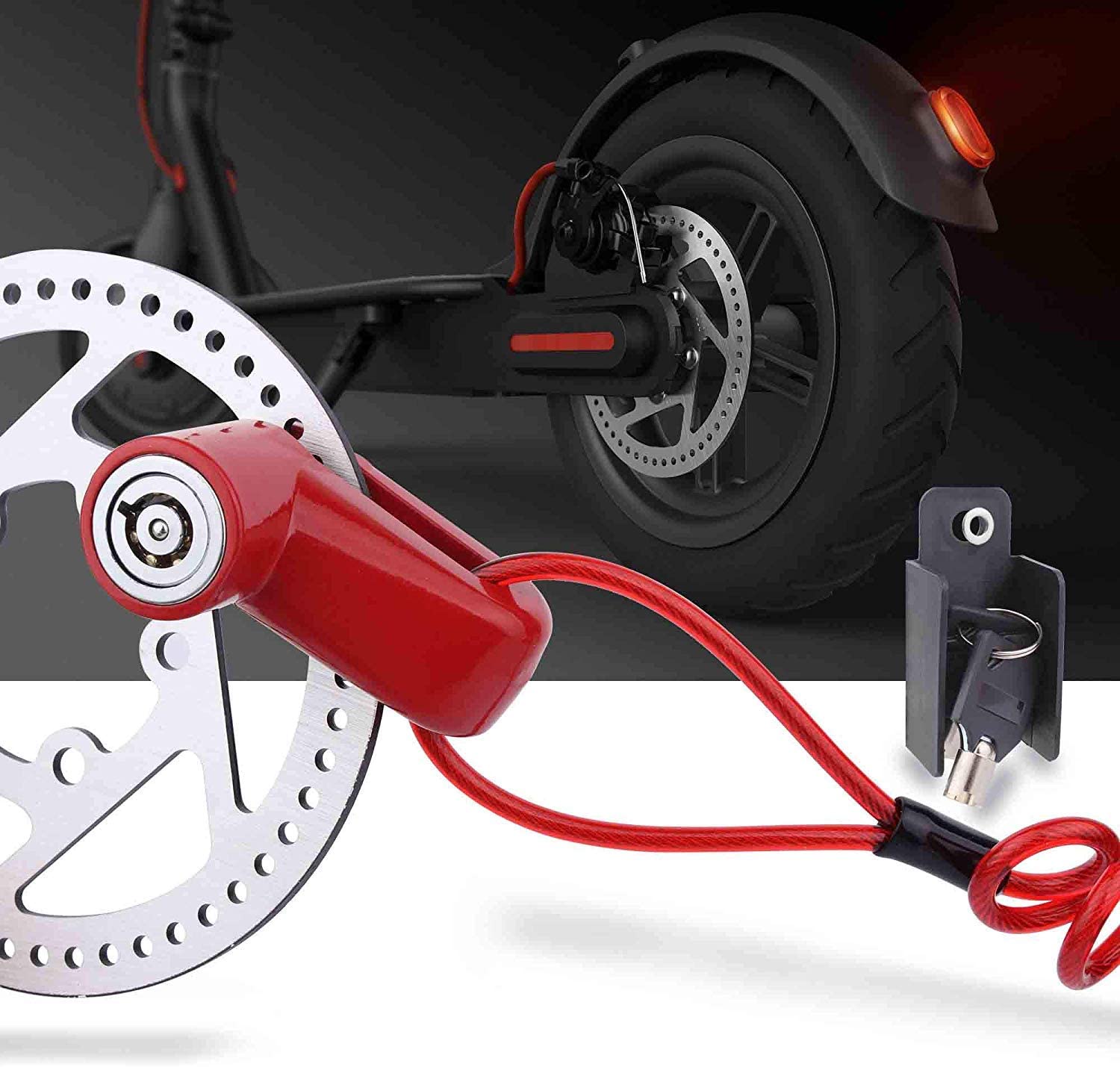 scooty anti theft lock