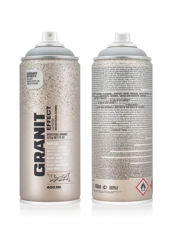 415388 Montana Granit EFFECT Light Grey - 400ml (EG7000)