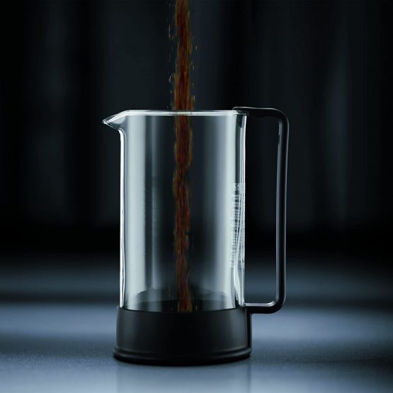 BODUM Brazil 8 Cup French Press Coffee Maker, Black, 1.0 l, 34 oz - Image 2