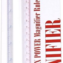 Carson MR-20 MagniRule 1.5x Bar Magnifier with 30 Centimetre Ruler