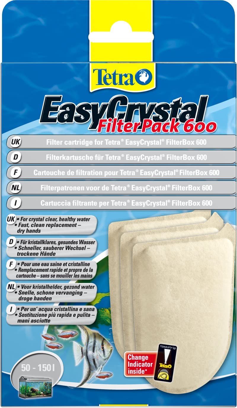 Tetra EasyCrystal 600 TH32112 Filter Pack, beige