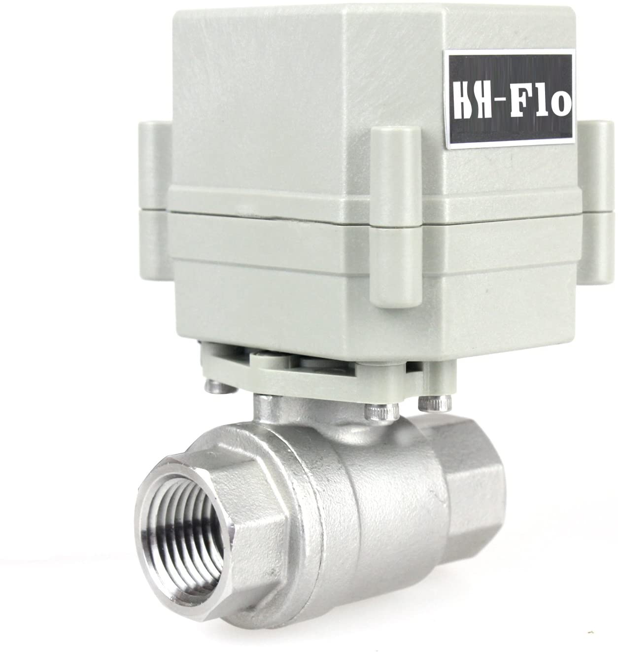 HSH-Flo 2 Way 1/2″ 3/4″ 1″ Stainless Steel 220VAC Auto Position ...