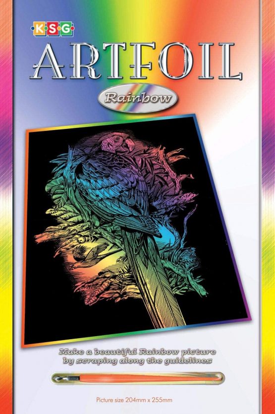 KSG - Artfoil Rainbow Parrot