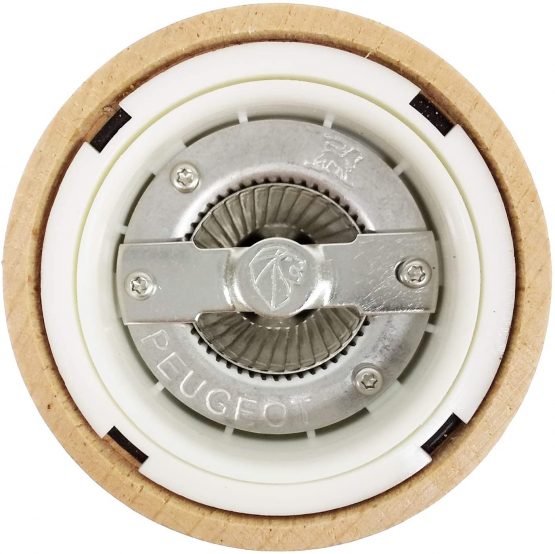 PEUGEOT Paris u'Select Manual Salt Mill-Adjustable Grinder-Beechwood, 18cm, Wood, Nature Brown, 18 cm - Image 3