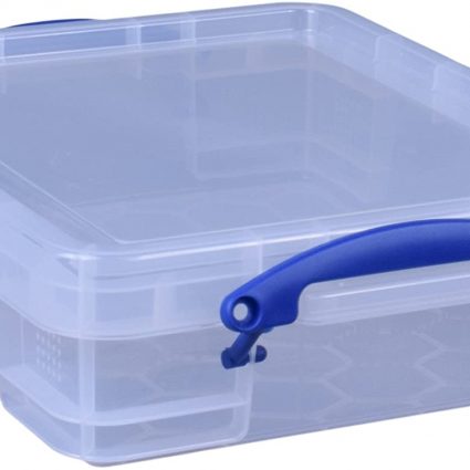 Really Useful Storage Box, Clear, 11 Litres