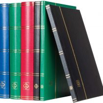 Leuchtturm 337308 Folder DIN A4 32 Black Pages with Non-Padded Cover, Blue