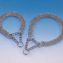 Nobby Chains Choker Three Rows Chrome, 35 cm/ 2.0 mm