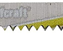 Wolfcraft 2383000 (L) hojas sierra de calar vástago en T/HCS corte curvado limpio PACK 2