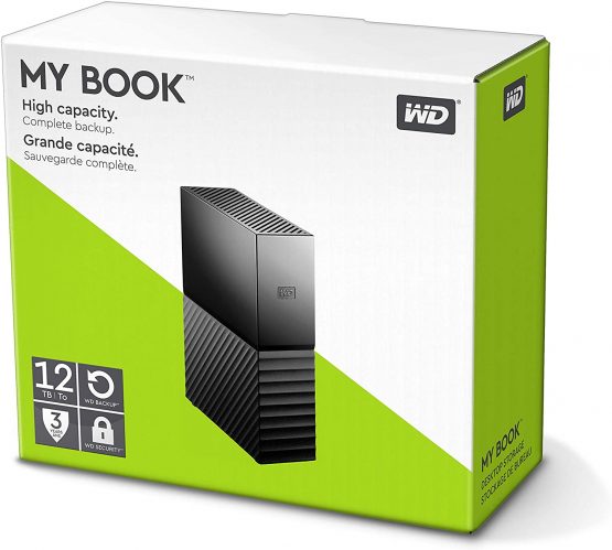 WD 12 TB My Book USB 3.0 Desktop Hard Drive with Password Protection and Auto Backup Software, Black - Image 4