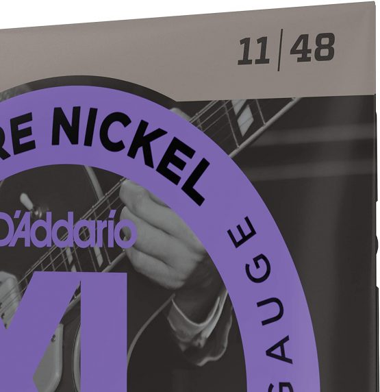 D'Addario EPN115 XL Pure Nickel Blues/Jazz Rock (.011-.048) Electric Guitar Strings - Image 4