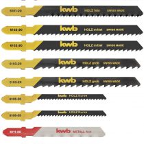 kwb 617220 Jigsaw Blades T S-20 / Single-cam Shank, Universal Set for Non-Ferrous Metals and Wood