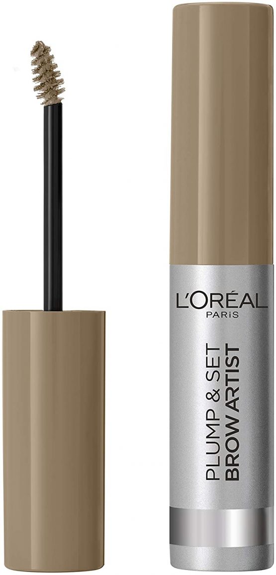 L’Oreal Paris Brow Artist Eyebrow Gel, Plump and Set, 101 Blonde, 0.1