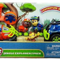 PAT PATROUILLE Pack de 2 véhicules JUNGLE RESCUE